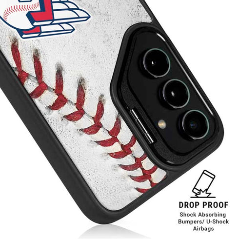 MLB Cleveland Guardians Game Ball Galaxy S25 Kickstand Case