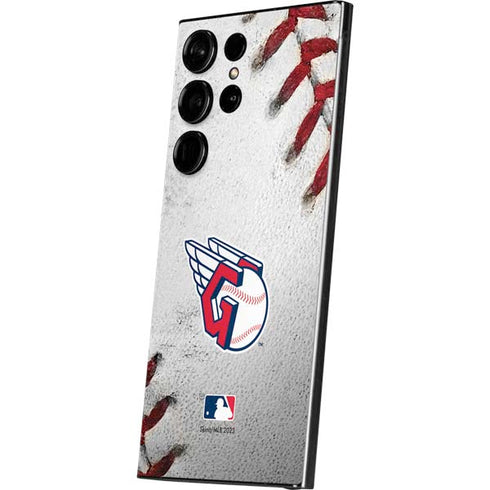 MLB Cleveland Guardians Game Ball Galaxy S25 Ultra Skin