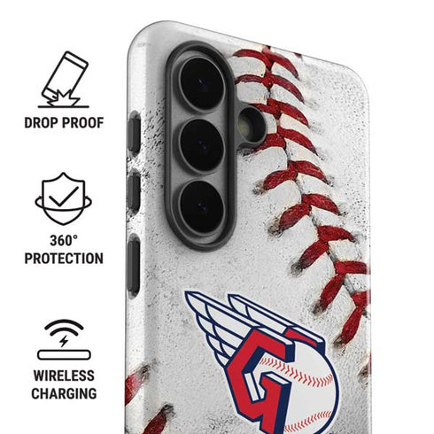 MLB Cleveland Guardians Game Ball Galaxy S26 Impact Case