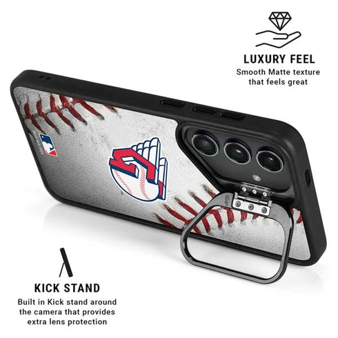 MLB Cleveland Guardians Game Ball Galaxy S26 Kickstand Case
