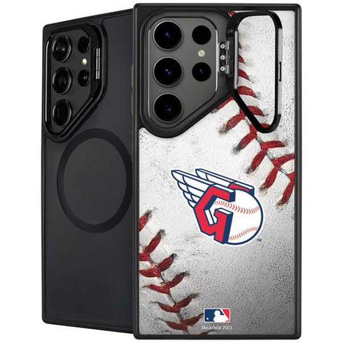 MLB Cleveland Guardians Game Ball Galaxy S26 Ultra Kickstand Case