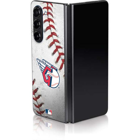 MLB Cleveland Guardians Game Ball Galaxy Z Fold5 5G Skin