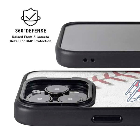 MLB Cleveland Guardians Game Ball iPhone 13 Pro Kickstand Case