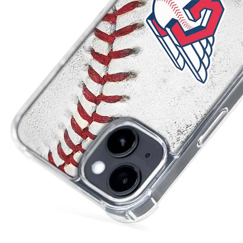 MLB Cleveland Guardians Game Ball iPhone 14 MagSafe Case