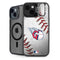 MLB Cleveland Guardians Game Ball iPhone 15 Plus Kickstand Case