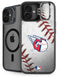 MLB Cleveland Guardians Game Ball iPhone 16 Plus Kickstand Case