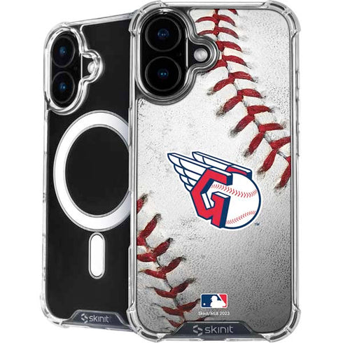 MLB Cleveland Guardians Game Ball iPhone 16 Plus MagSafe Case