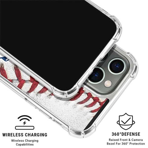 MLB Cleveland Guardians Game Ball iPhone 16 Pro Clear Case