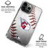 MLB Cleveland Guardians Game Ball iPhone 16 Pro Clear Case