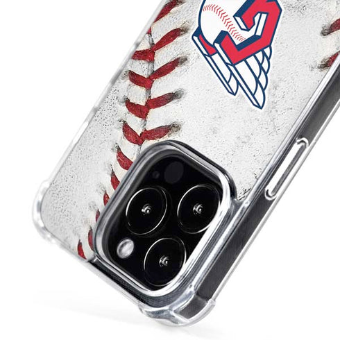 MLB Cleveland Guardians Game Ball iPhone 16 Pro MagSafe Case
