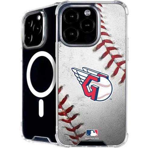 MLB Cleveland Guardians Game Ball iPhone 16 Pro Max MagSafe Case