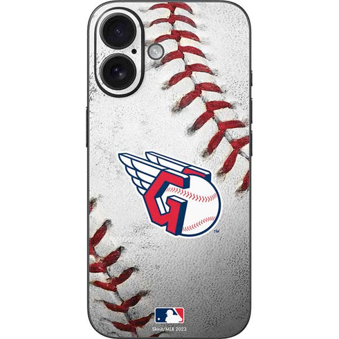 MLB Cleveland Guardians Game Ball iPhone 16 Skin