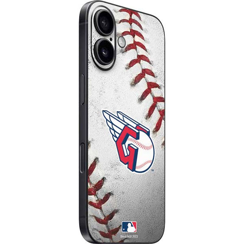MLB Cleveland Guardians Game Ball iPhone 16 Skin