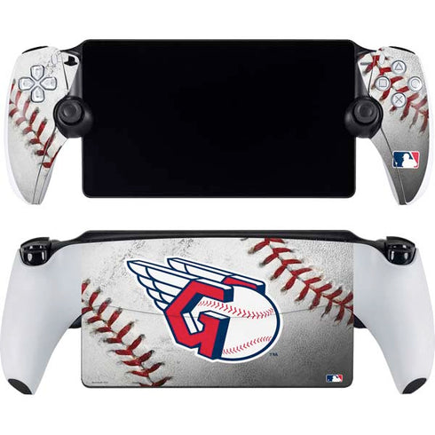 MLB Cleveland Guardians Game Ball PlayStation Portal Remote Player Skin
