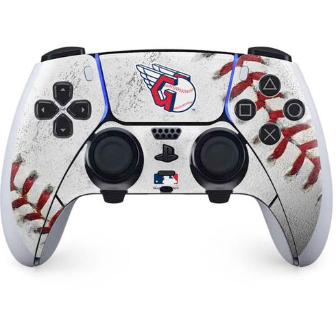 MLB Cleveland Guardians Game Ball PS5 DualSense Edge Pro Controller Skin