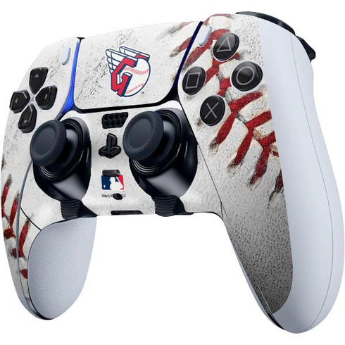 MLB Cleveland Guardians Game Ball PS5 DualSense Edge Pro Controller Skin