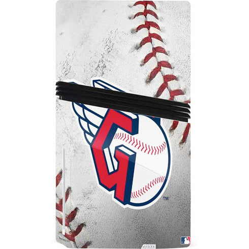 MLB Cleveland Guardians Game Ball PS5 Pro Disk Console Skin