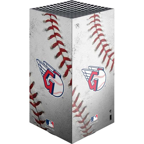 MLB Cleveland Guardians Game Ball XBox Series X Digital Edition Console Skin