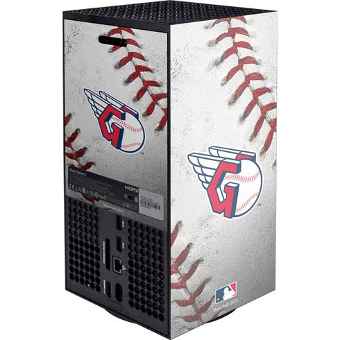 MLB Cleveland Guardians Game Ball XBox Series X Digital Edition Console Skin