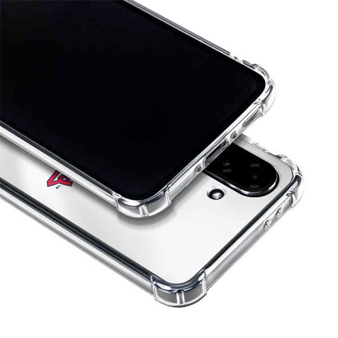 MLB Cleveland Guardians Home Jersey Galaxy A36 5G Clear Case