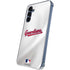 MLB Cleveland Guardians Home Jersey Galaxy A55 5G Clear Case