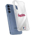 MLB Cleveland Guardians Home Jersey Galaxy A55 5G Clear Case