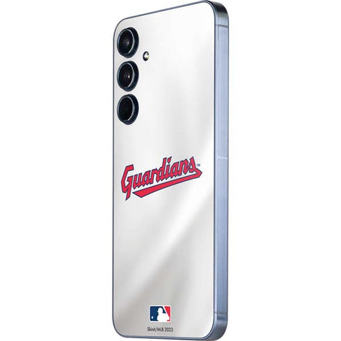 MLB Cleveland Guardians Home Jersey Galaxy A55 5G Skin