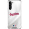 MLB Cleveland Guardians Home Jersey Galaxy S24 FE Clear Case