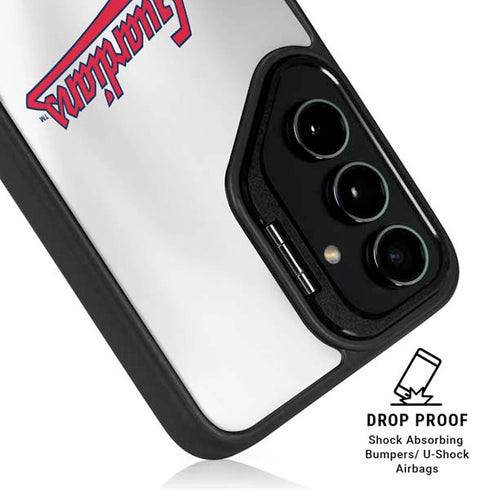 MLB Cleveland Guardians Home Jersey Galaxy S24 FE Kickstand Case