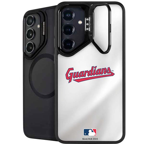 MLB Cleveland Guardians Home Jersey Galaxy S24 Kickstand Case