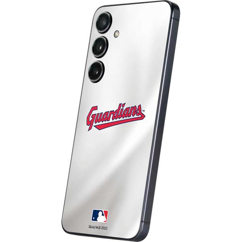 MLB Cleveland Guardians Home Jersey Galaxy S25 Plus Skin