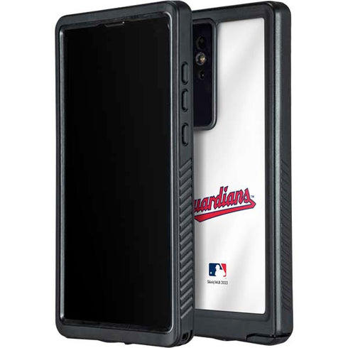 MLB Cleveland Guardians Home Jersey Galaxy S24 Ultra Waterproof Case