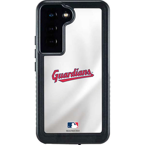 MLB Cleveland Guardians Home Jersey Galaxy S24 Waterproof Case