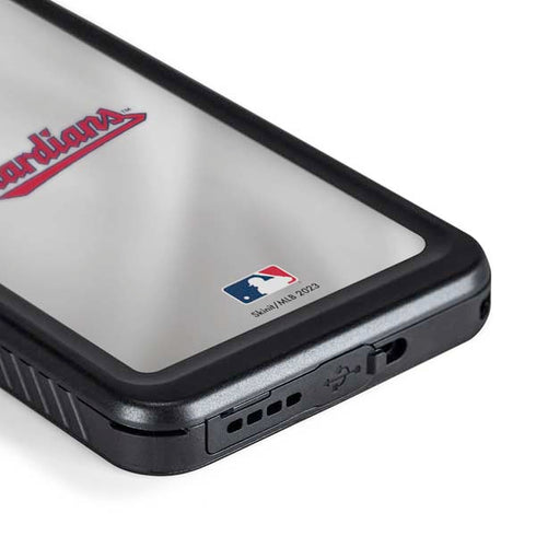 MLB Cleveland Guardians Home Jersey Galaxy S24 Waterproof Case