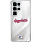 MLB Cleveland Guardians Home Jersey Galaxy S25 Ultra Clear Case