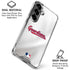 MLB Cleveland Guardians Home Jersey Galaxy S26 Plus Clear Case
