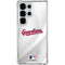 MLB Cleveland Guardians Home Jersey Galaxy S26 Ultra Clear Case