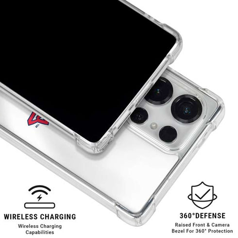 MLB Cleveland Guardians Home Jersey Galaxy S26 Ultra Clear Case