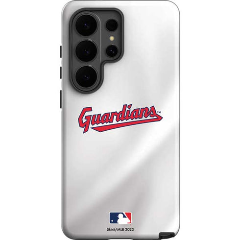 MLB Cleveland Guardians Home Jersey Galaxy S26 Ultra Impact Case