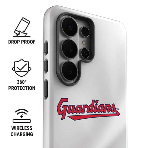 MLB Cleveland Guardians Home Jersey Galaxy S26 Ultra Impact Case