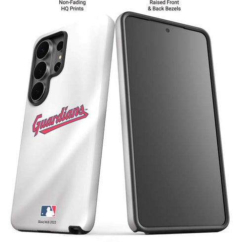 MLB Cleveland Guardians Home Jersey Galaxy S26 Ultra Impact Case