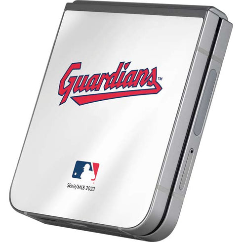 MLB Cleveland Guardians Home Jersey Galaxy Z Flip6 Skin