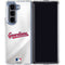 MLB Cleveland Guardians Home Jersey Galaxy Z Fold5 5G Clear Case