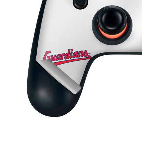MLB Cleveland Guardians Home Jersey Google Stadia Controller Skin
