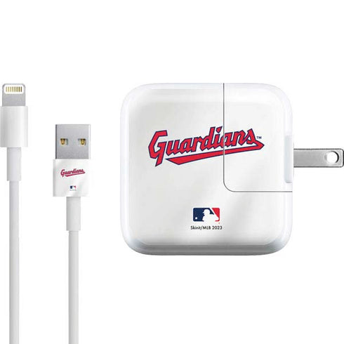 MLB Cleveland Guardians Home Jersey iPad Charger (10W USB) Skin