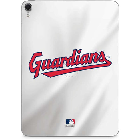 MLB Cleveland Guardians Home Jersey Apple iPad Pro Skin