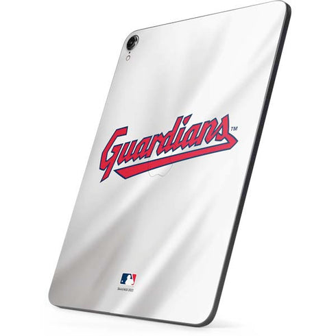 MLB Cleveland Guardians Home Jersey Apple iPad Pro Skin