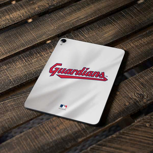MLB Cleveland Guardians Home Jersey Apple iPad Pro Skin