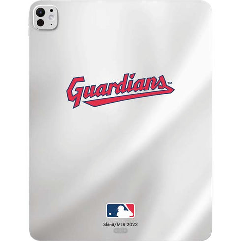 MLB Cleveland Guardians Home Jersey iPad Pro 13in M4 (2024) Skin