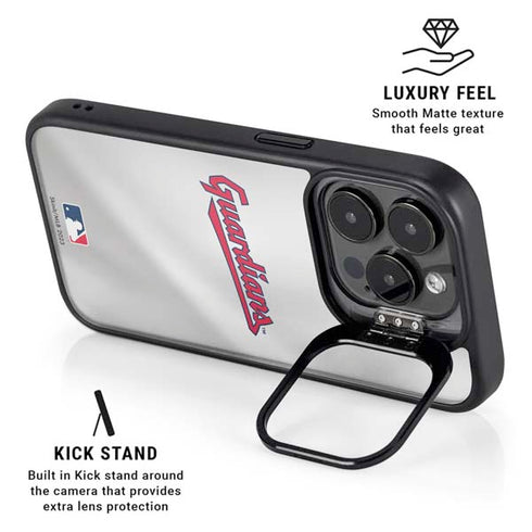 MLB Cleveland Guardians Home Jersey iPhone 14 Pro Kickstand Case